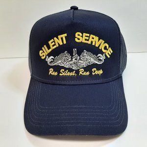 US Navy Submarine Silent Service Hat Embroidered B